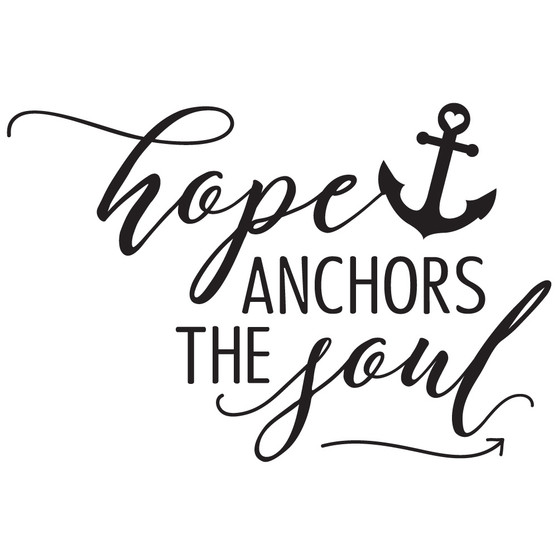 Hope Anchors the Soul - Mini Design