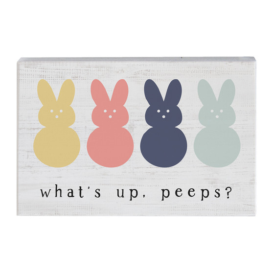 Whats Up Peeps - Small Talk Rectangle