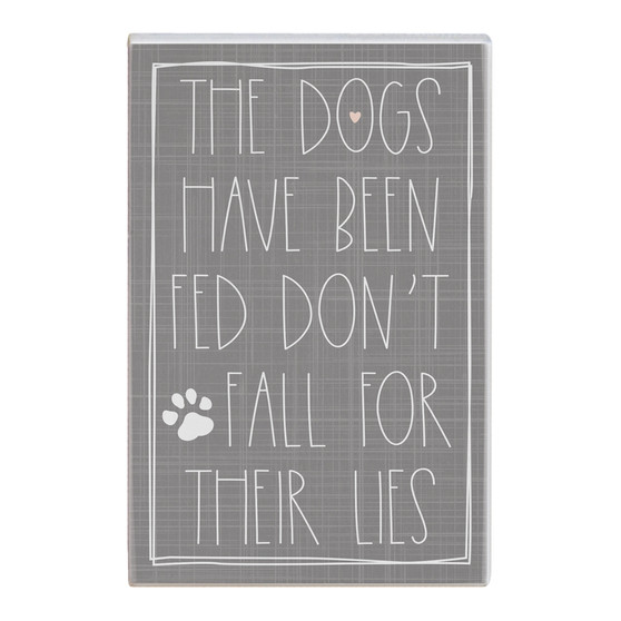 Dogs Fed PER - Small Talk Rectangle