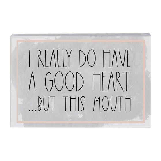 Good Heart - Small Talk Rectangle