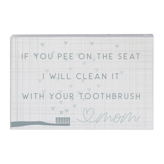 Your Toothbrush - Small Talk Rectangle
