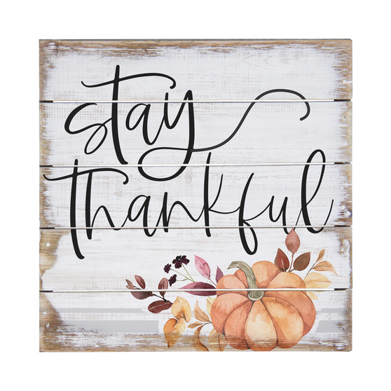 Stay Thankful Pumpkin - Perfect Pallet Petites