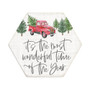 Wonderful Time Truck - Honeycomb Coasters