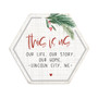 This Is Us Christmas PER - Honeycomb Coasters