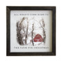 Farm For Christmas - Rustic Frame