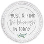 Pause And Find - Beaded Round Wall Art