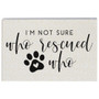 Who Rescued Who - Small Talk Rectangle