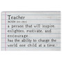 Teacher Definition - Small Talk Rectangle