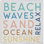 Beach Waves Ocean - Small Talk Square