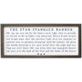 Star Spangled Banner - Farmhouse Frame