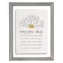 May Your Days - Floating Frame Art