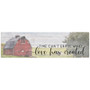 Love Has Created Farm - Vintage Pallet Board