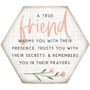 True Friend - Honeycomb Coaster