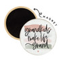 Grandkids Life Grand - Round Magnet