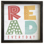 Read Everyday- Rustic Frame