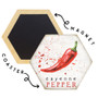 Cayenne Pepper - Honeycomb Coaster