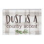 Country Accent - Small Talk Rectangle