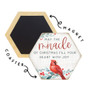 Miracle Of Christmas - Honeycomb Coasters