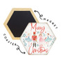 Merry Nutcracker - Honeycomb Coasters