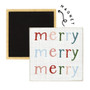 Merry Colorful - Square Magnets