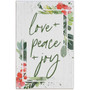 Love Peace Joy - Small Talk Rectangle