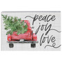 Peace Joy Truck - Small Talk Rectangle