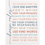 House Rules - Wrapped Canvas
