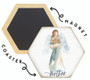 Mother Angel PER  - Honeycomb Magnetic Coaster