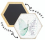 Ever Comes A Day  - Honeycomb Magnetic Coaster