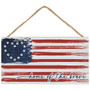 Home Of Brave Flag - Petite Hanging Accents