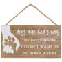 Dogs Walk Alone PER - Petite Hanging Accents