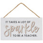 Sparkles Teacher - Petite Hanging Accents