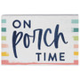 On Porch Time Stripes PER - Small Talk Rectangle
