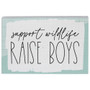 Support Wildlife Blue - Small Talk Rectangle