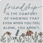 Friendship Is Comfort - Small Talk Square