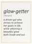 Glow Getter - Large Framed Art