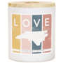 Love State Stripes STATE - Strawberry Cream Candle