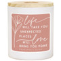 Life Will Take You  - Grapefruit  Glow Candle