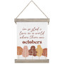 Octobers Trees - Hanging Canvas