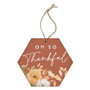 Oh So Thankful Rust - Honeycomb Ornaments