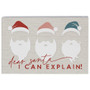 Santa Can Explain - Small Talk Rectangle