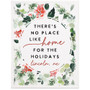 Home Holidays Holly PER 13x17 - Wrapped Canvas