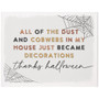 Thanks Halloween 17x13 - Wrapped Canvas