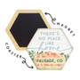 No Place Peaches PER - Honeycomb Coasters