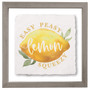 Easy Peasy Lemon - Floating Art Square