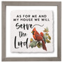 Serve Lord Cardinal - Floating Art Square