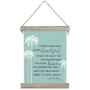 Beautiful Kissing Palms - Hanging Canvas