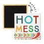 Hot Mess Pepper - Square Magnets