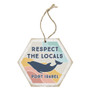 Respect Dolphin PER - Honeycomb Ornaments