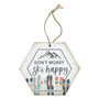 Ski Happy PER - Honeycomb Ornaments